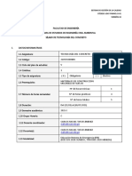 Silabo 2021-I TECNOLOGÍA DEL CONCRETO C