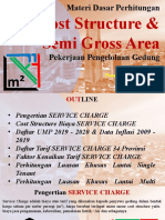 Materi Cost Structure Service Charge
