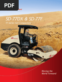 SD-77DX & SD-77F: TF Series Soil Compactors