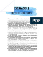 Documental Cosmos Episodio 2