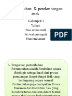 Pertumbuhan & Perkembangan Anak