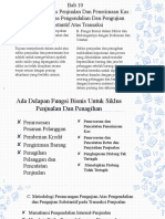 Audit Atas Siklus Penjualan Dan Penerimaan Kas :pengujian Atas Pengendalian Dan Pengujian Substantif Atas Transaksi