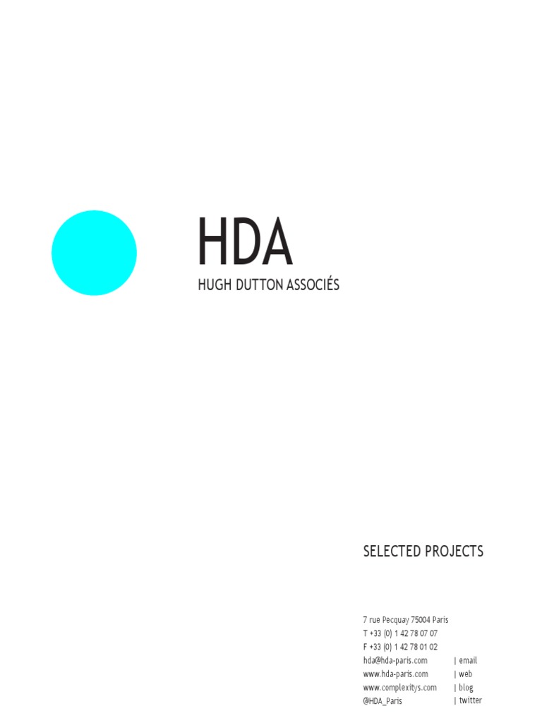 HDA Projects: Terna & TGV Footbridge | PDF | Nature
