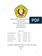 Proposal Program Kreativitas Mahasiswa Judul Program Olahan Puding Selada Hidroponik Bidang Kegiatan: PKM Kewirausahaan