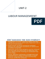 Unit-2 Labour Management