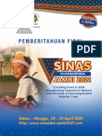 Final Announcement SINAS IDAI Jambi 2021