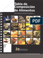 Tabla de Composición de Alimentos 2018011