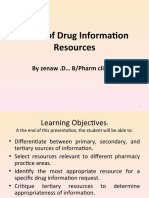 5.1-Types of Drug Information Resources