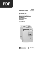 Instruction Bulletin: Communication Option