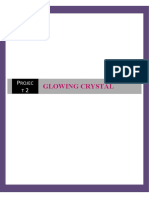 GLOWING CRYSTAL chemistry project-1