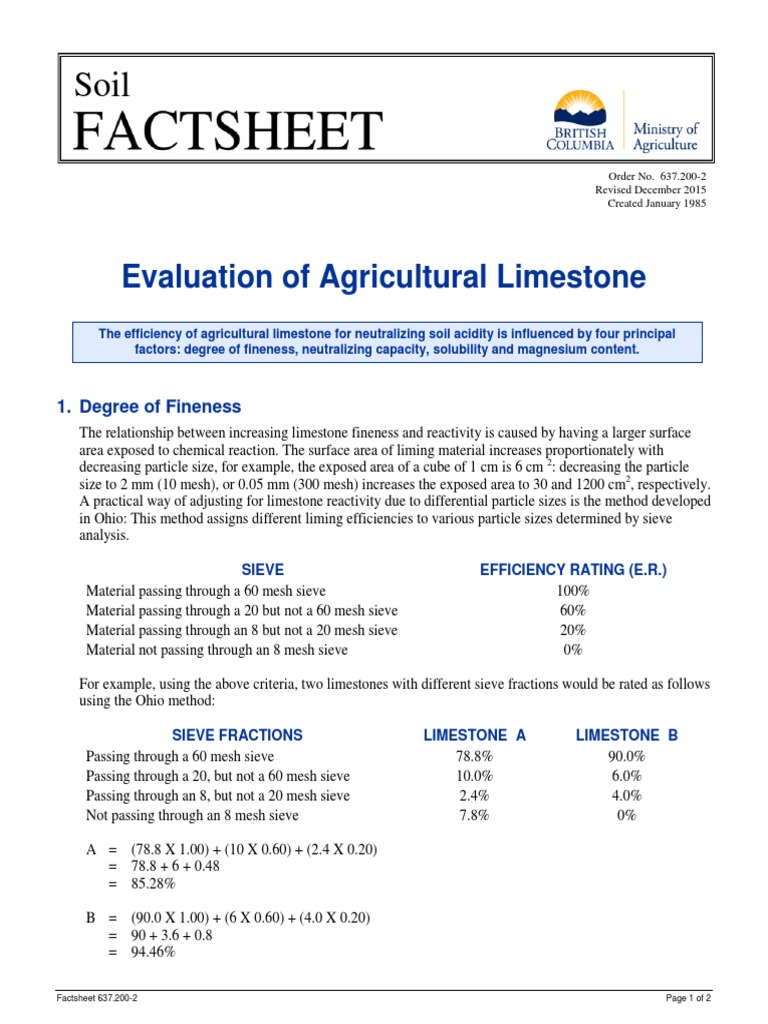 Evaluating the Factors that Influence the Effectiveness of Agricultural ...