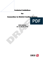 Technical Guidelines For Connection To District Cooling System