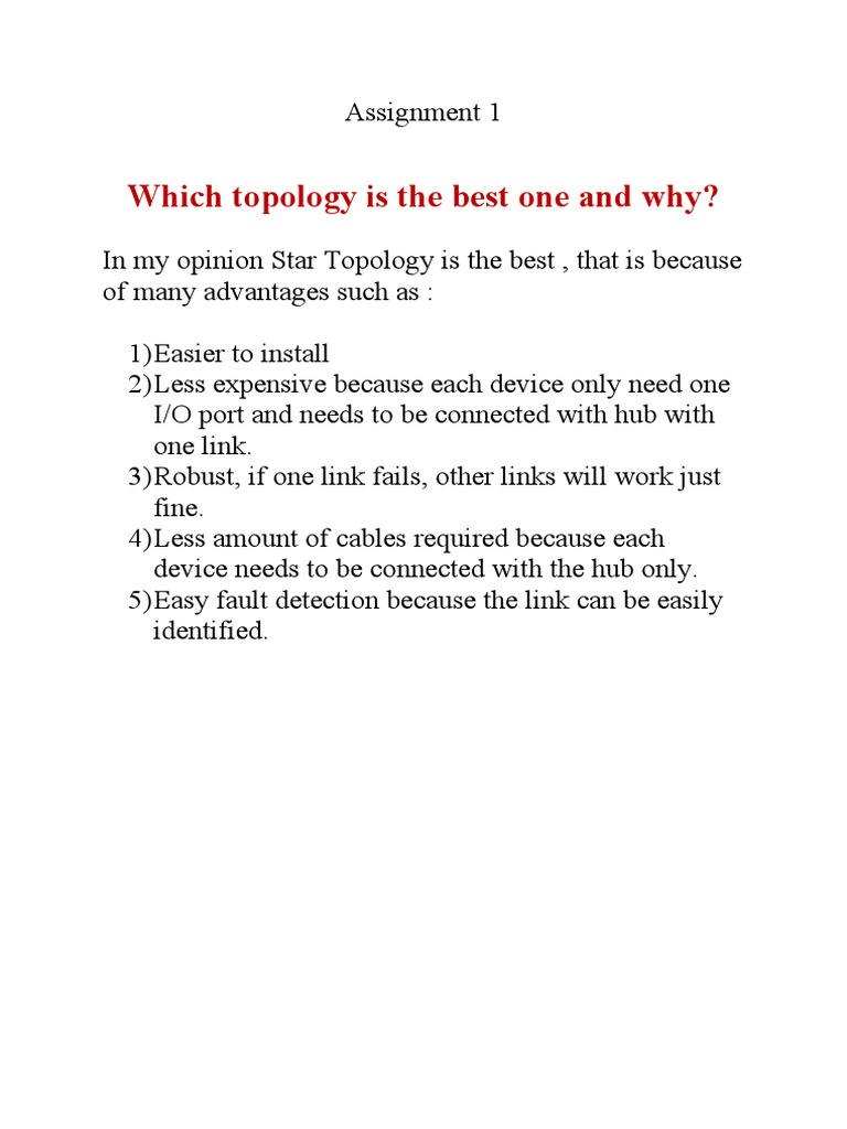Assignment 1 | PDF | Computers