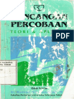 Rancangan Percobaan - Buku Kemas Ali