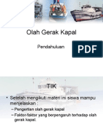 OGK Faktor Yang Mempengaruhi Olah Gerak Kapal