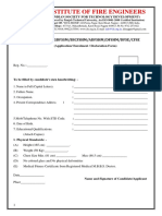 IFE Application Form