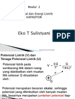 Modul Potensial Dan Energi Listrik Kapasitor editTEKNIK SIPIL