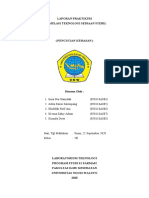 Laporan Praktikum FTS Steril P1 (Pencucian Kemasan) Kelompok 4