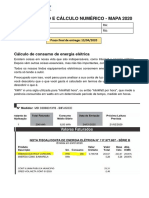 MAPA - Programação e Cálculo Numérico - Unicesumar