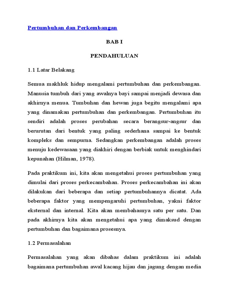 Hormon Pertumbuhan Dan Perkembangan Pdf