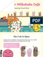 T M 32007 Monster Milkshake Cafe - Capacity Powerpoint - Ver - 3