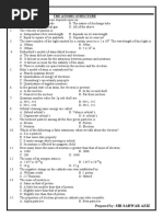 The Atomic Structure: Prepared By: SIR SARWAR AZIZ