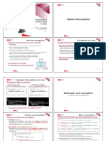 Algorithmique Et Programmation Orientée Objet en Java: Notion D'exception