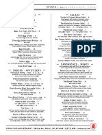 Dorrian's Brunch Menu