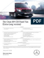 Interior and safety features of Mercedes-Benz Citan van