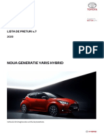 Preturi Toyota NG Yaris HYB 2020 V7 tcm-3040-1739636