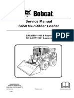 Bobcat S650 - Service Manual