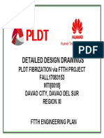 Detailed Design Drawings: PLDT Fibrization Via FTTH Project FALL17083153 MTI (0018) Davao City, Davao Del Sur Region Xi