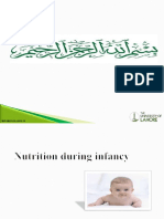 Nutrition in Infancy