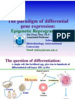 The Paradigm of Differential Gene Expression:: Epigenetic Reprogramming