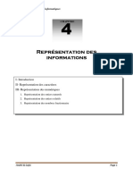 Chap4 Representation Informations