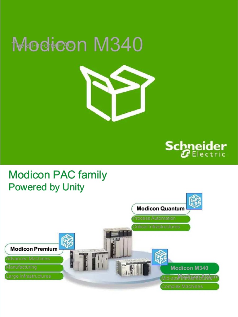 Modicon M340: Advanced PAC Overview | PDF | Network Topology ...
