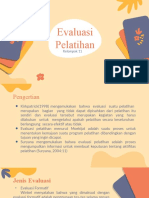 Evaluasi Pelatihan Kel 11