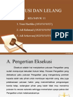 Eksekusi Dan Lelang Peradilan Agama