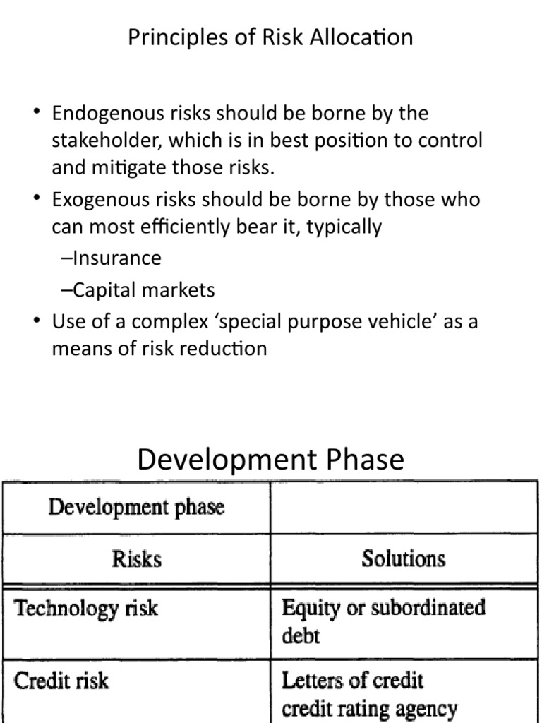 Effective Risk Allocation Strategies | PDF | Business | Finance & Money ...