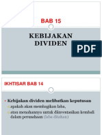 BAB 15 - kebijakan dividen