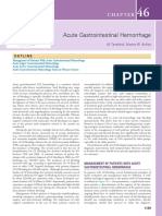 Acute Gastrointestinal Hemorrhage