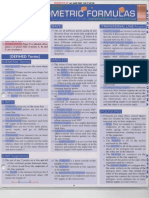 (Quickstudy - Academic) Inc. BarCharts - Geometric Formulas-QuickStudy (2005)