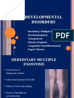 Developmental Disorders and Skeletal Conditions