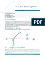 TP Mise en Place de VLANs Et de Routage Inter