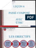 FRENCH Grade 8 - Passe Compose Etre