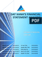 Dat Xanh Financial Statement Analysis