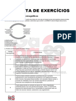 Lista de Exercícios: Geografia - Teorias Demográficas