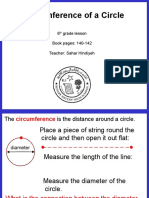 Circumference Formula 6th Grade