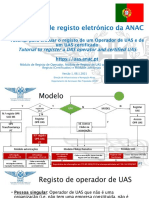 Tutorial Plataforma Registo UAS ANAC