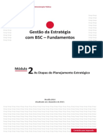 Módulo 2 GESTAO BSC as Etapas Do Planejamento Estratégico